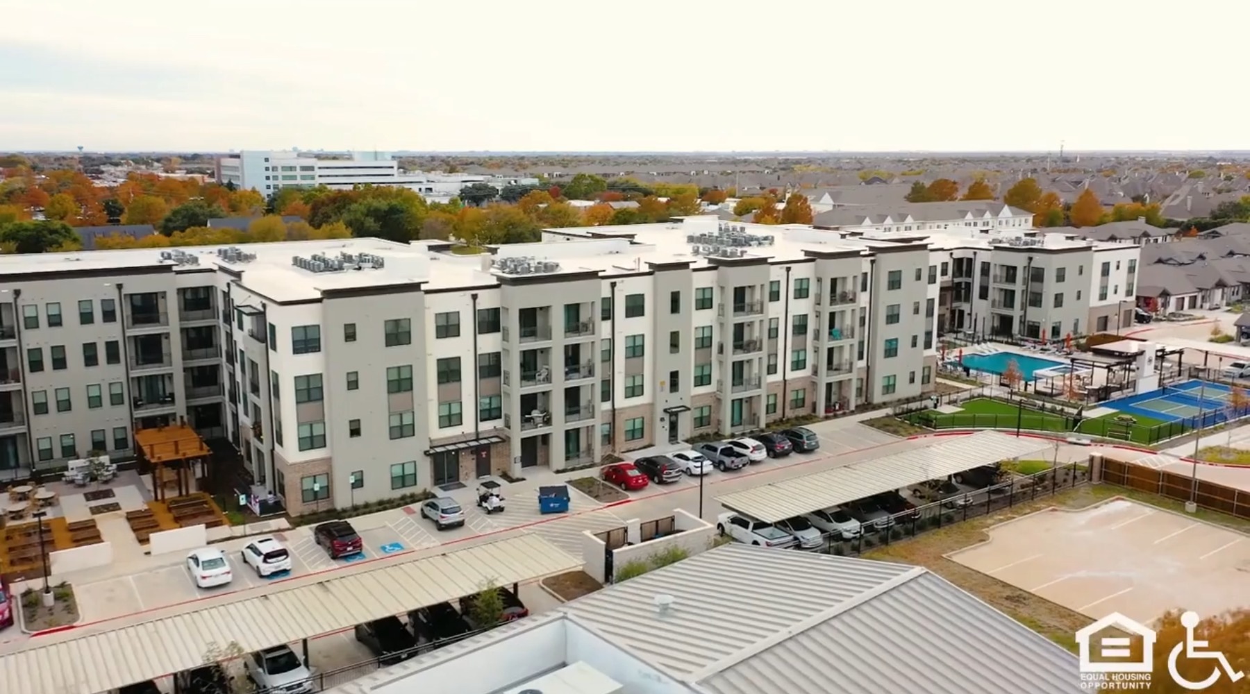 exterior of property